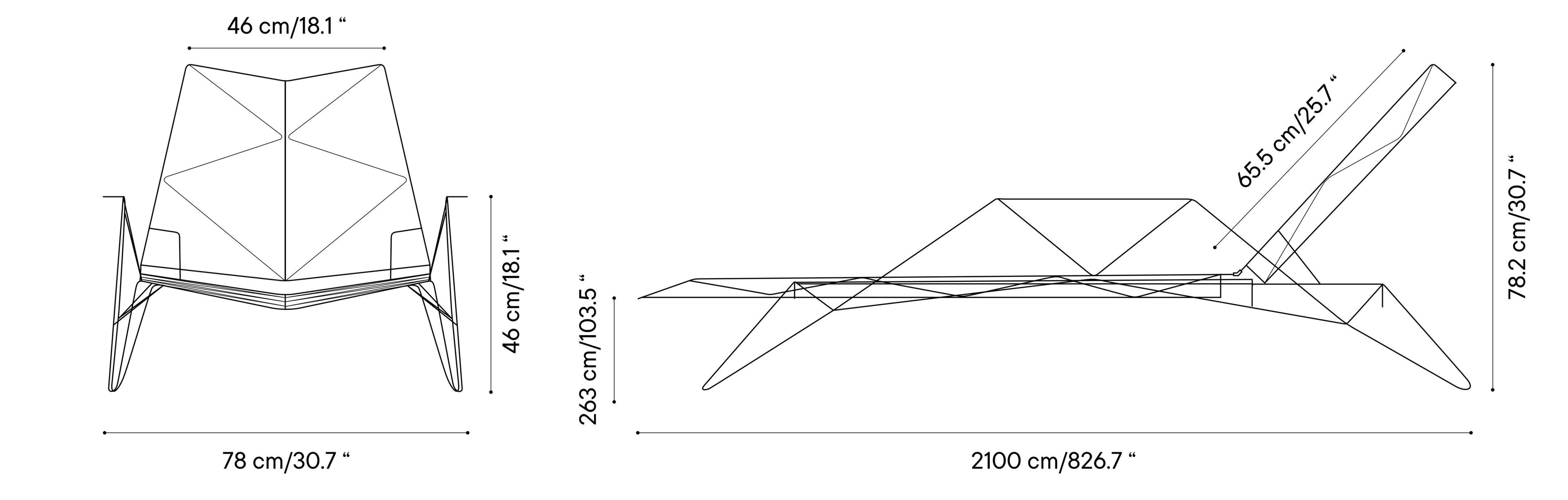 Ткань штабелируемая Садовая кровать с подлокотниками iSimar Mitjorn ARCH-00045781