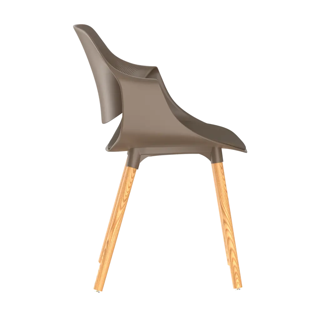 Кухонный стул STEPP Il Tornese с деревянными ножками 89440280 STLM-1581089 - Вид №2