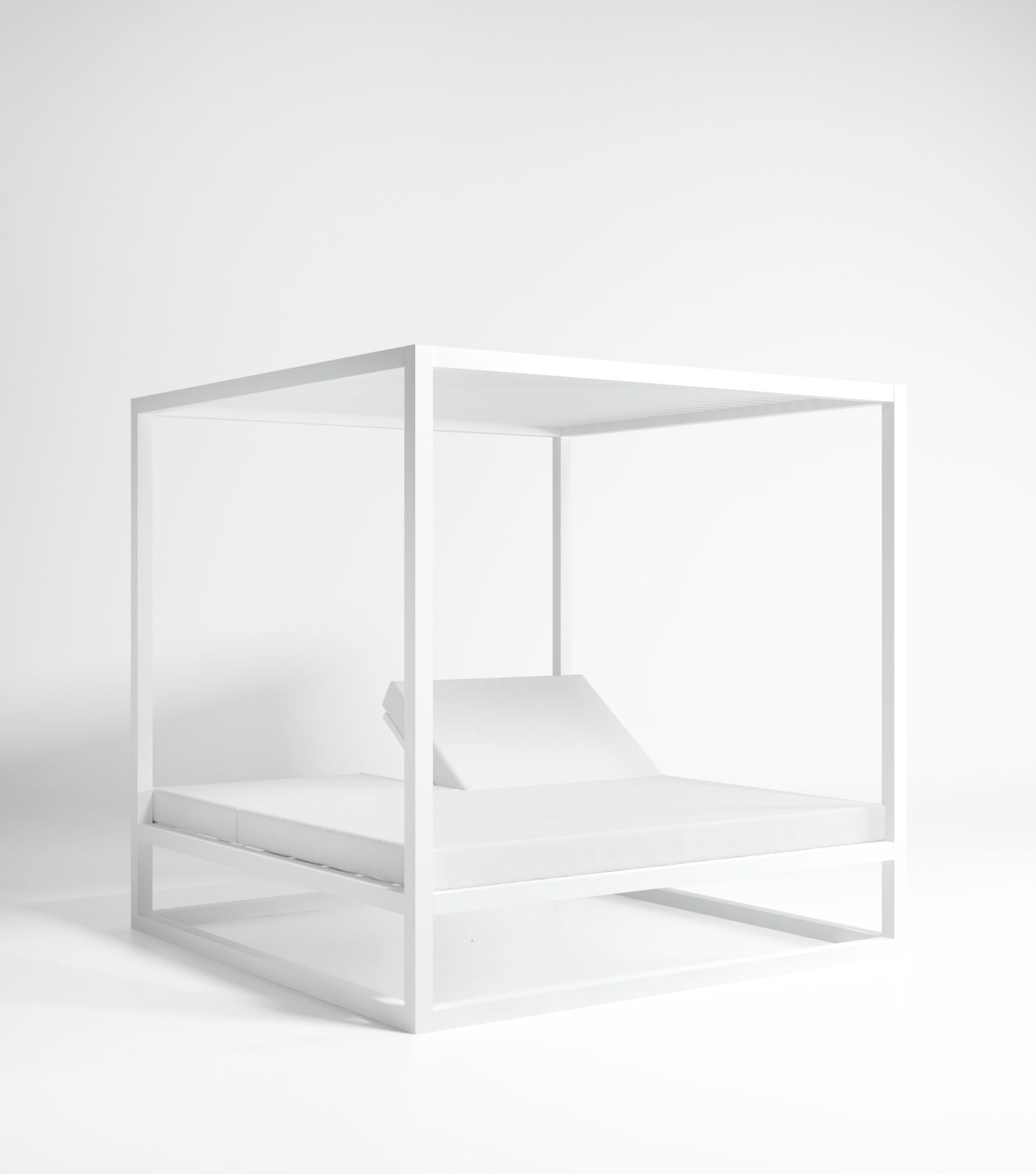 Алюминиевая кровать с балдахином GANDIABLASCO кушетка ARCH-00071810 - Вид №9