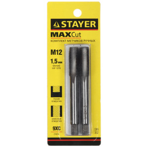 Набор метчиков Stayer 28025-12-1.5-H2 9108730