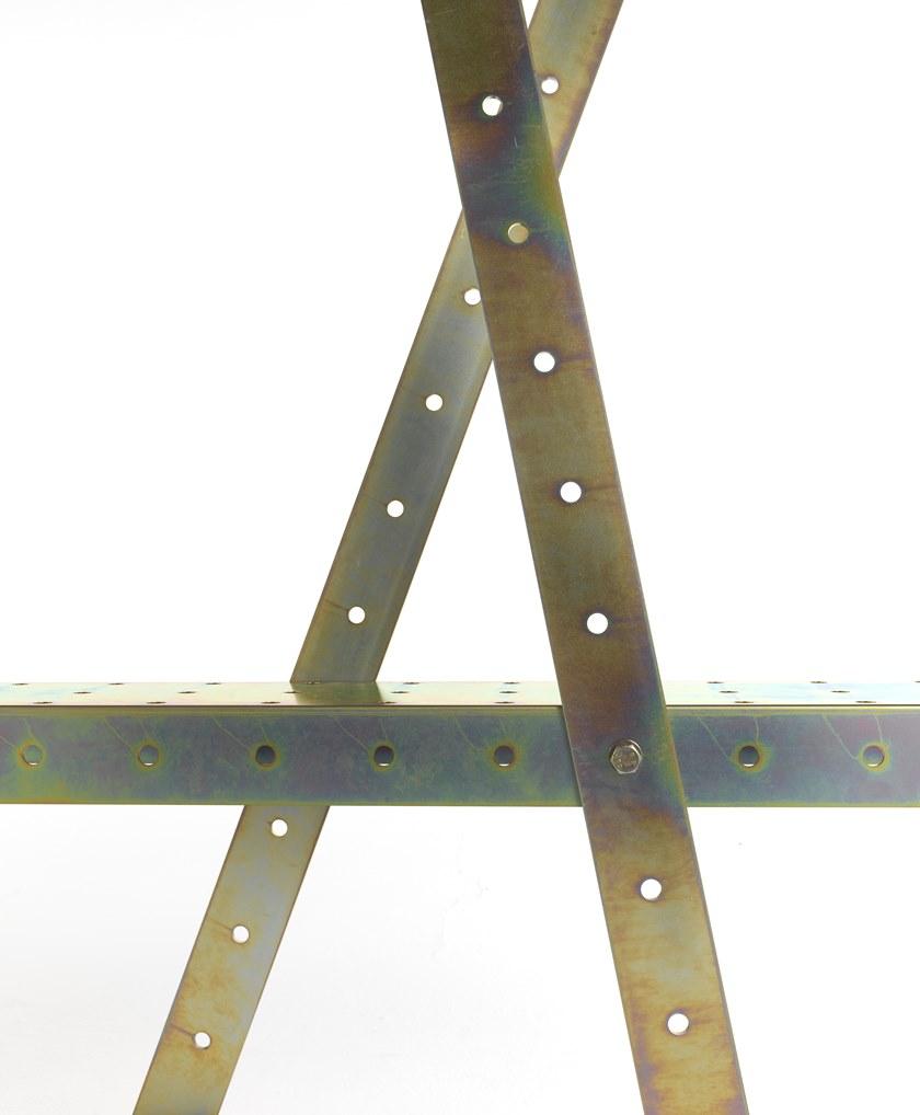 JCP UNIVERSE Открытый книжный шкаф из нержавеющей стали sun-id-1456493 - Вид №2