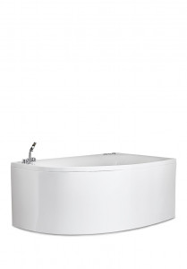 123 Массажные Ванны Sand 160 Platinum Left + Mix  Noro  Белый