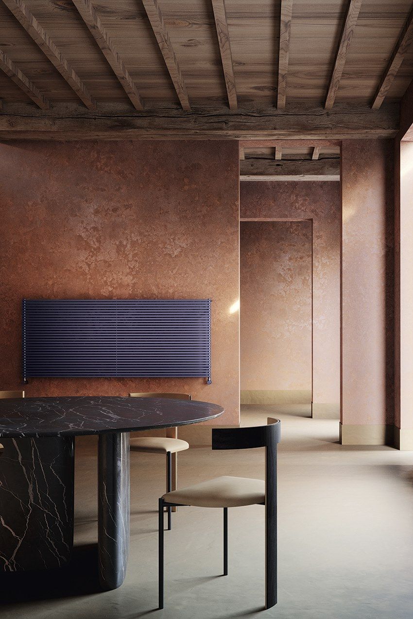 Полотенцесушитель с горячей водой из углеродистой стали Tubes основы ARCH-00016632 - Вид №2