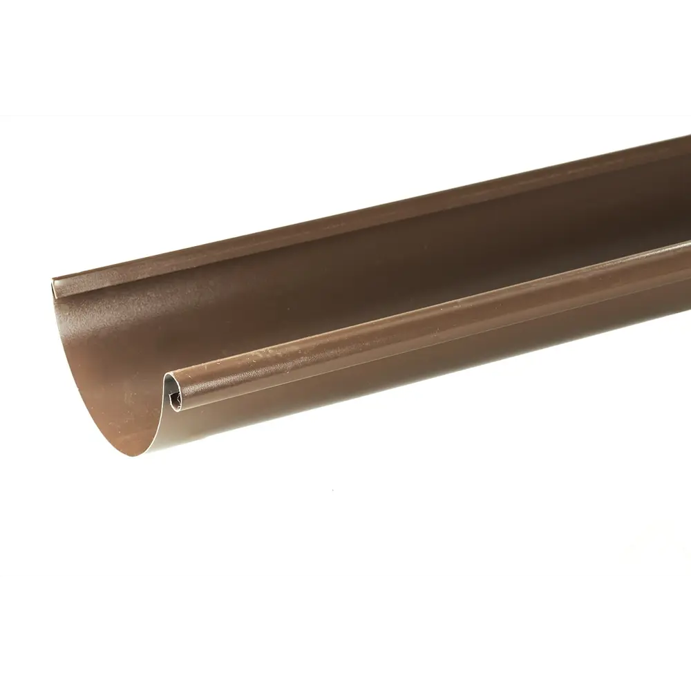 Желоб водосточный 125x2500 мм цвет коричневый Santreyd STLM-2149354