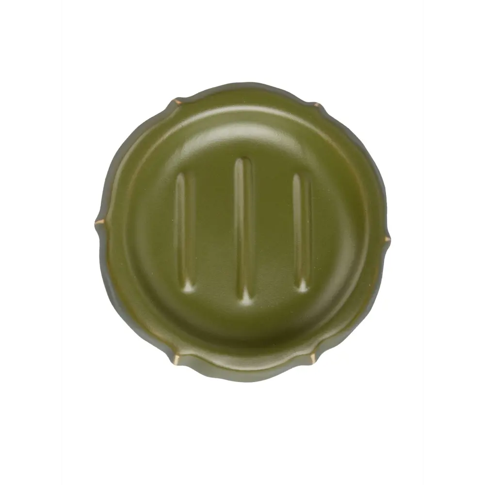 Мыльница Аквалиния Агава керамика цвет зеленый STLM-2026658 - Вид №1