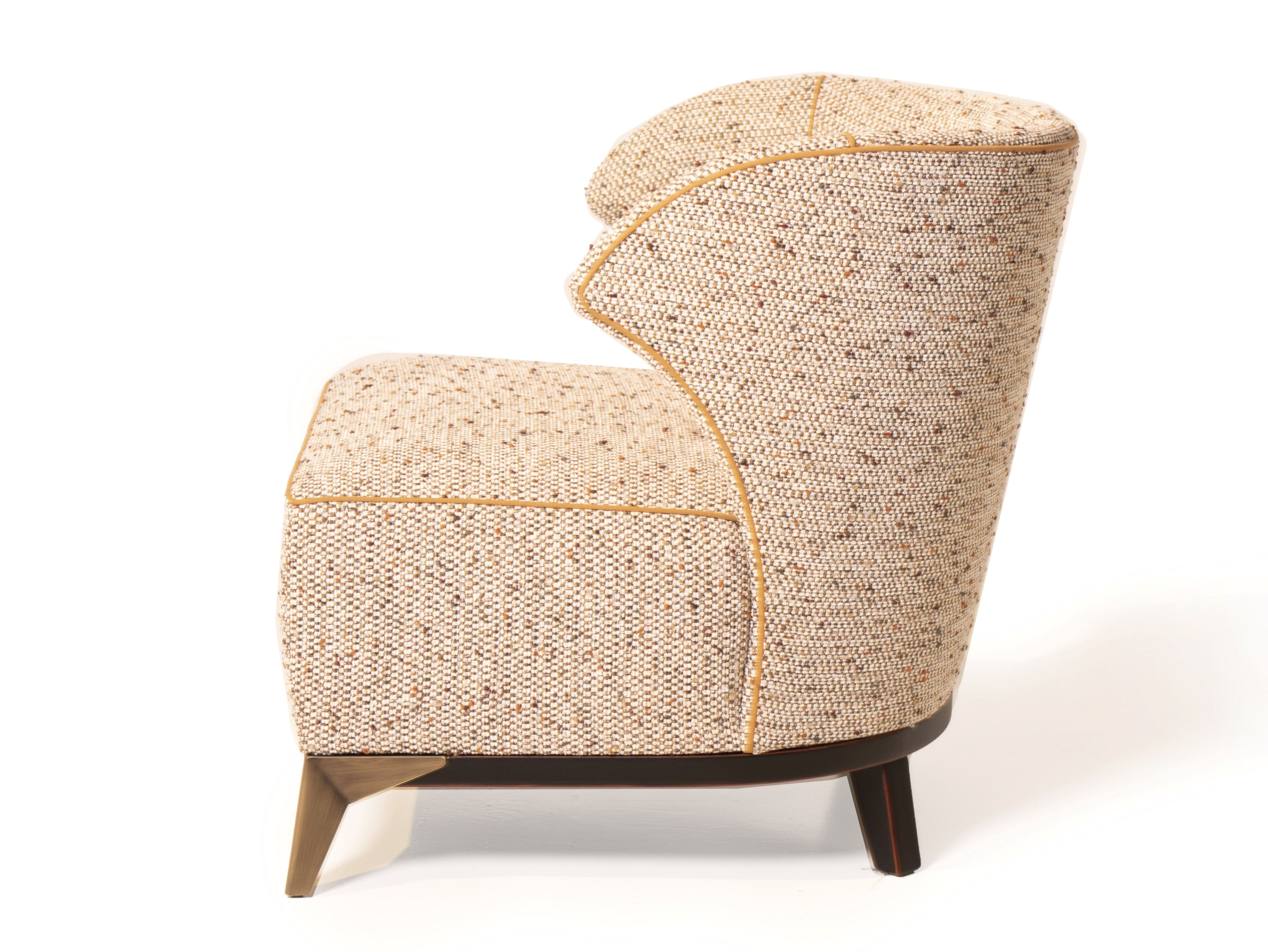 Кресло из ткани букле Mantellassi 1926 Agostina ARCH-00077420 - Вид №5