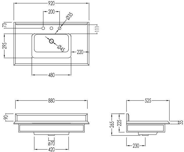 Напольная раковина стоящая овальная Devon&Devon sun-id-1363015 - Вид №4