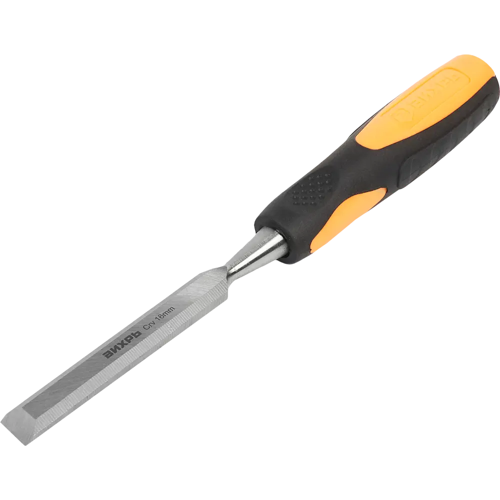 Стамеска-долото Вихрь 16 мм, усиленная двухкомпонентная ручка STLM-2184938