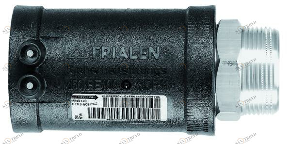 SANIT 612727 Переходные фитинги из HDPE / V2A с наружной резьбой 