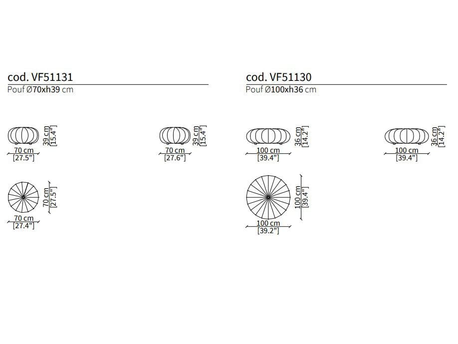 Ткань пуф Vittoria Frigerio FLORI ARCH-00122594 - Вид №2