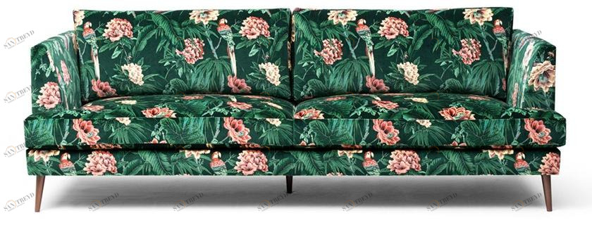 Mytto 3-х местный тканевый диван Larforma sun-id-1489397