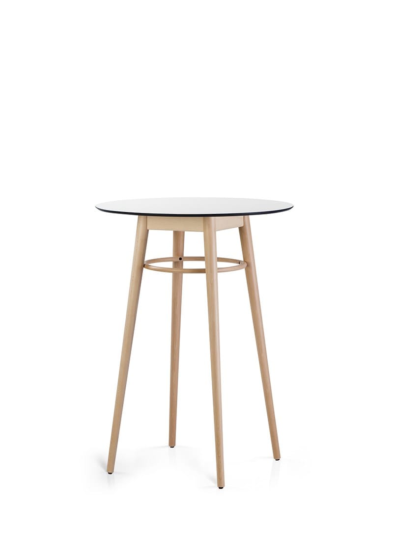 Высокий круглый стол из бука ALMA DESIGN Вирна ARCH-00095919 - Вид №4