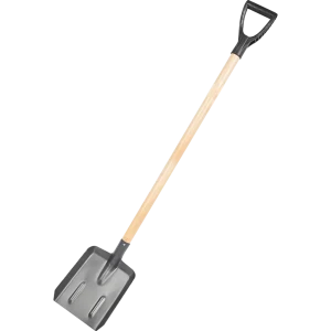 Лопата совковая Zaryapro с черенком и рукояткой