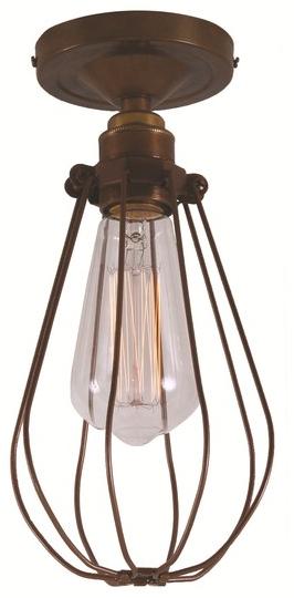 Mullan Lighting Потолочный светильник из латуни ручной работы Vox Mlcf14 - Вид №2