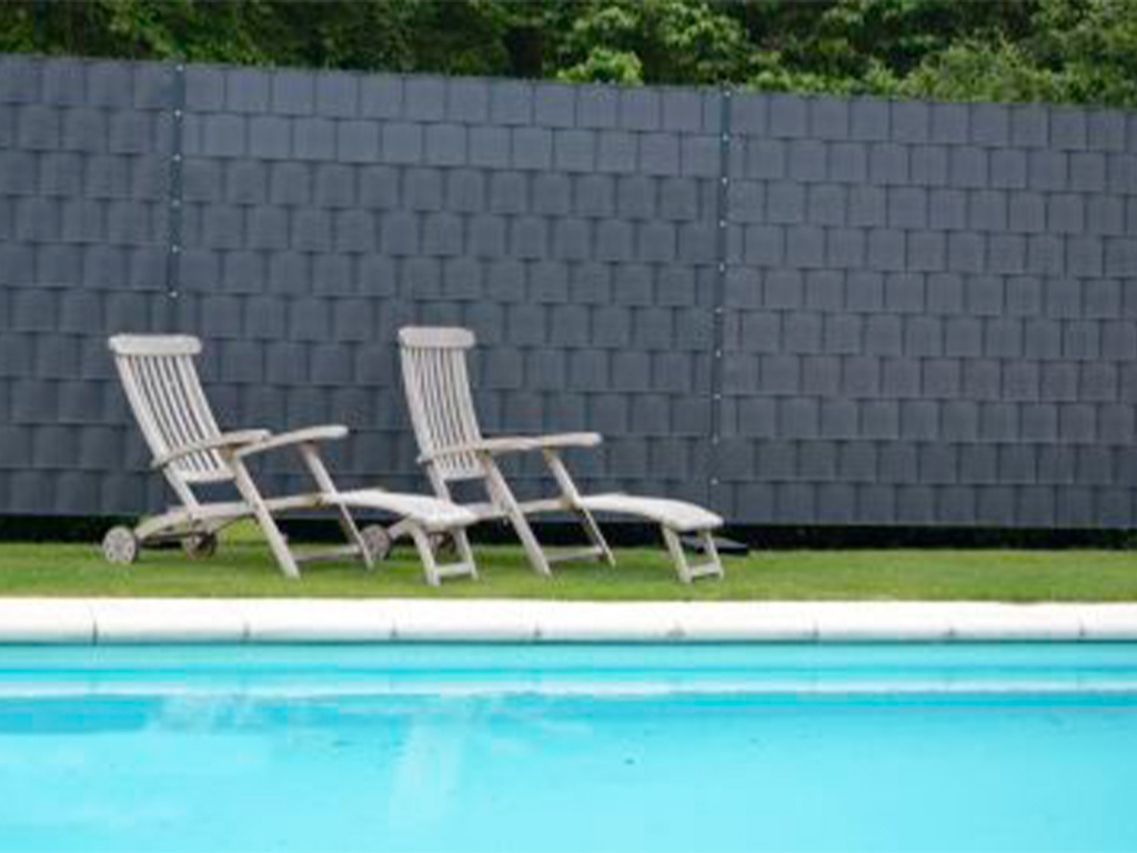 Заборная лента серая 48 мм ГеоПластБорд GPBST-172 - Вид №13