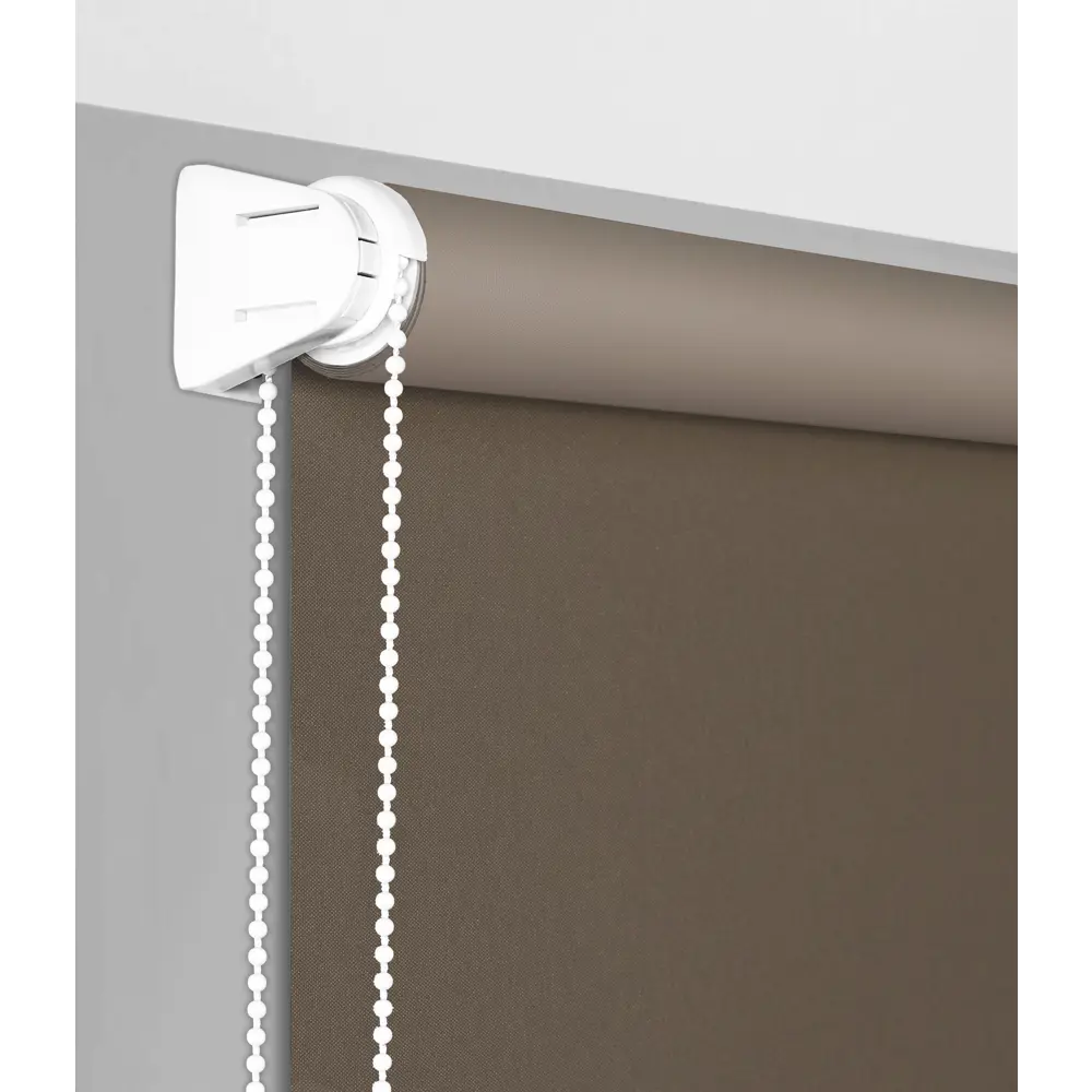 Штора рулонная блэкаут Midnight 70x175 см коричневая GARDEN STLM-2145092 - Вид №1