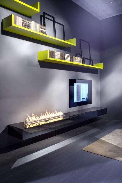 Planika Встроенный камин, управляемый wi-fi и дистанционным управлением Architects line sun-id-1376539 - Вид №9