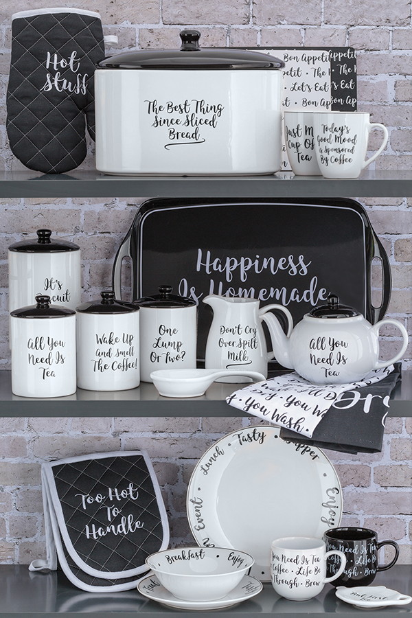 P_0059.615WH Кружка carnaby script 350 мл белая Price&Kensington  - Вид №1