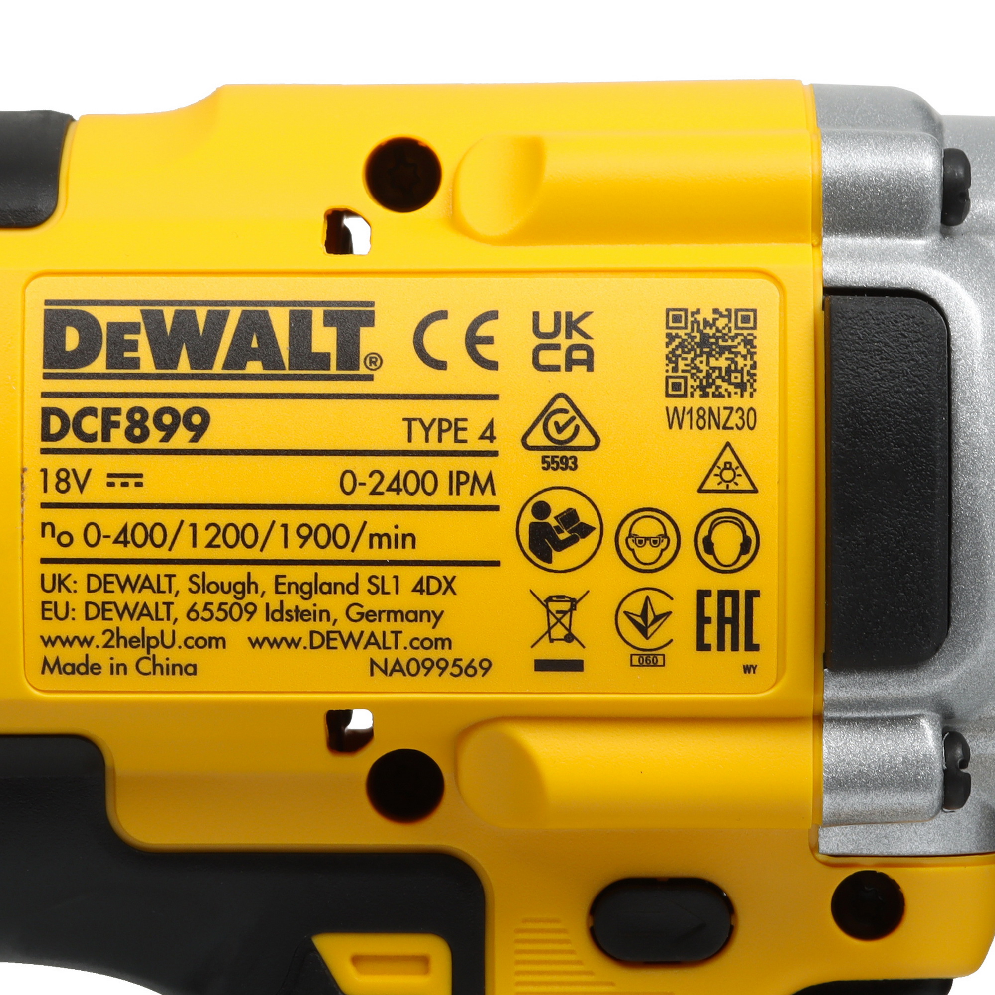 Гайковерт DeWalt DCF899P2-QW XR FLEXVOLТ 18/54V 5440952 STDN-0032281 - Вид №4