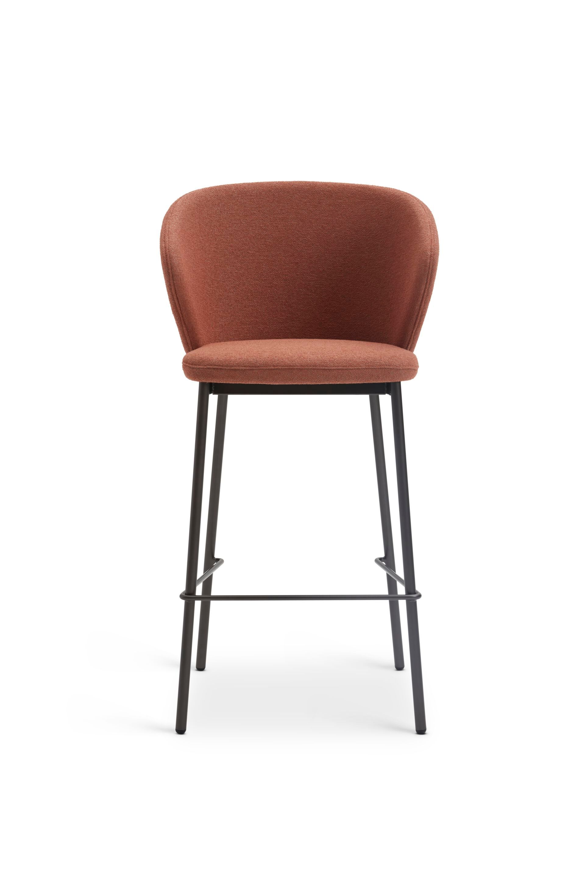 Высокий стул с тканевой подкладкой со спинкой Origins 1971 Ellis ARCH-00074190 - Вид №8