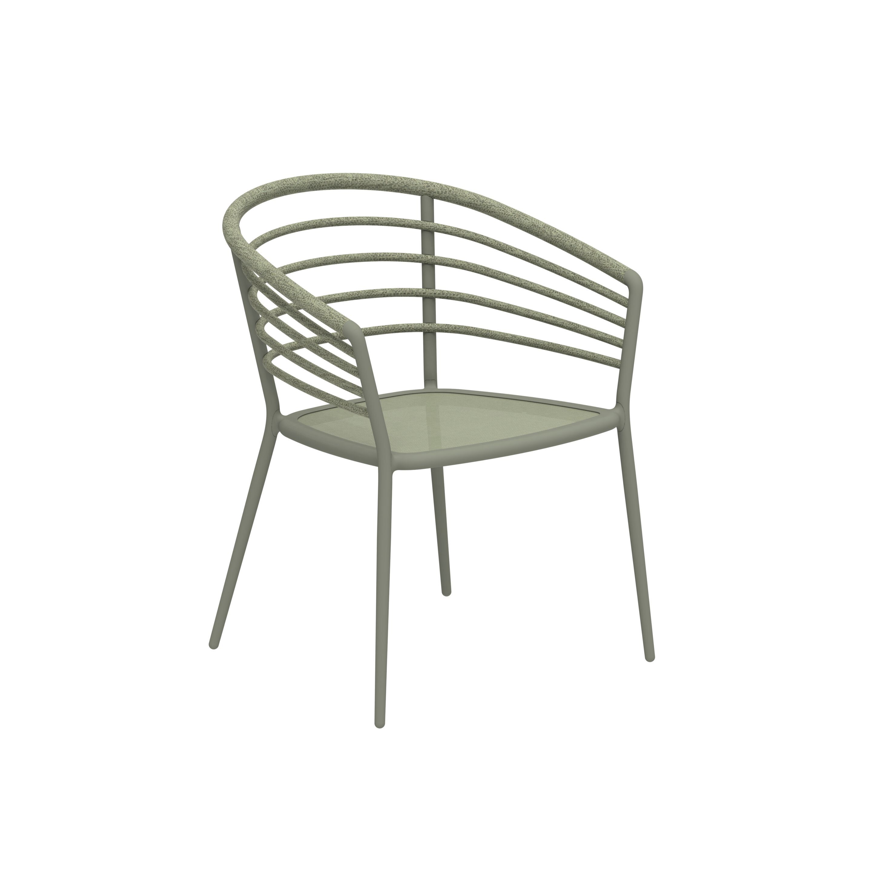 Алюминиевый садовый стул с подлокотниками Royal Botania Archy ARCH-00101924 - Вид №10