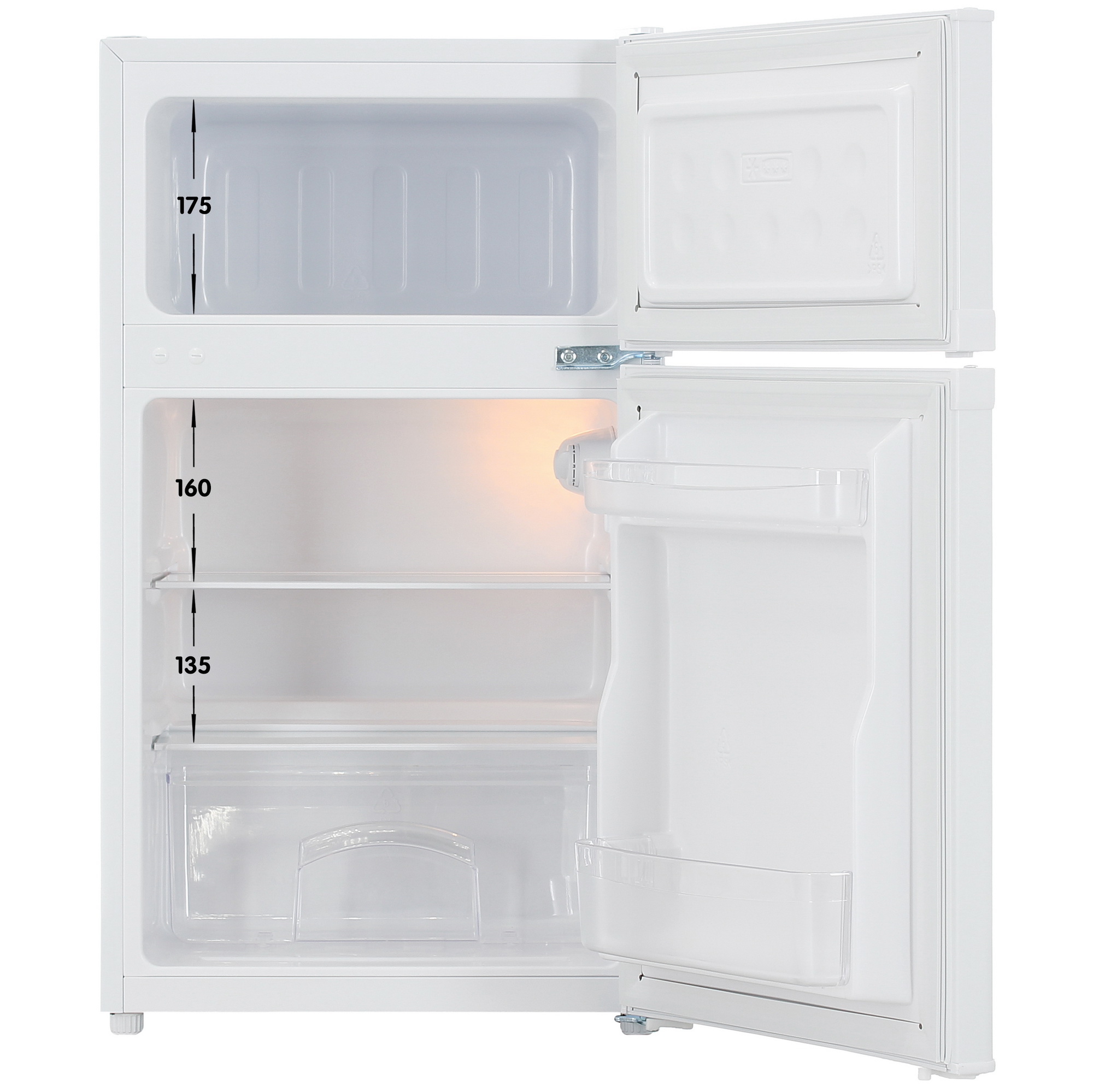 9225709 Холодильник компактный   DEXP T2-09AHA белый STDN-0051691 - Вид №1