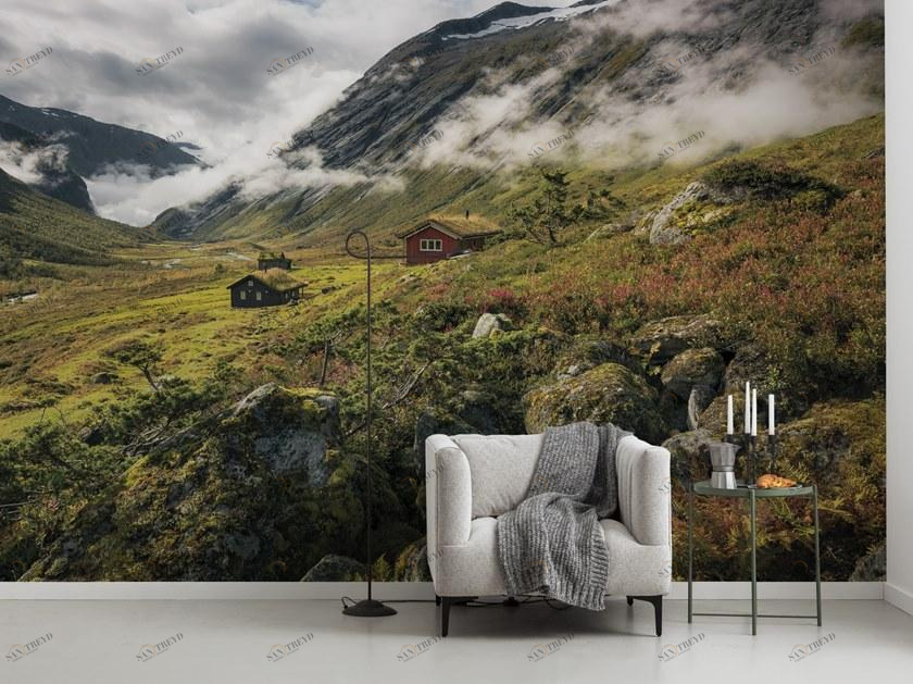Komar Флизелиновые обои с пейзажами Wanderlust Shx9-073