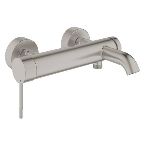 Смеситель GROHE Essence New для ванны, суперсталь (33624DC1)