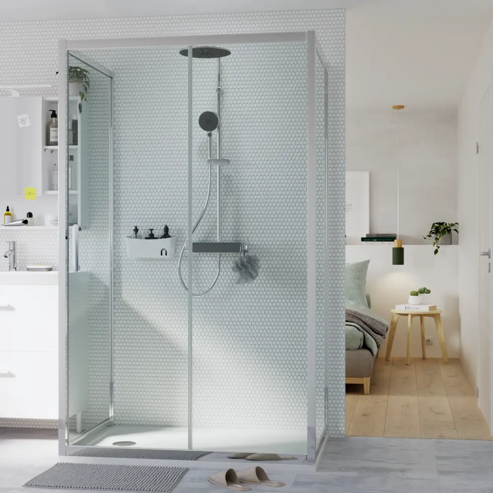 Комплект стекол для душевой двери Sensea Easy 110x190 см STLM-2013845 - Вид №24