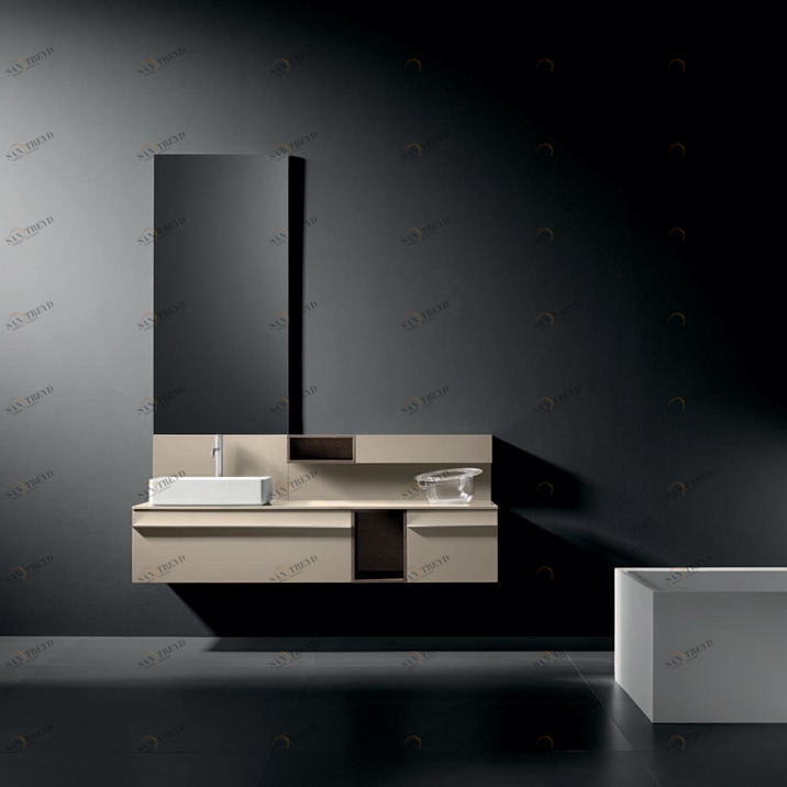 Комбинация ванной комнаты S108 в отделке BASIC Milltek/мат.лак.Corda/ламинат Sacco MILLDUE SINTESI SINTESI108CORDA