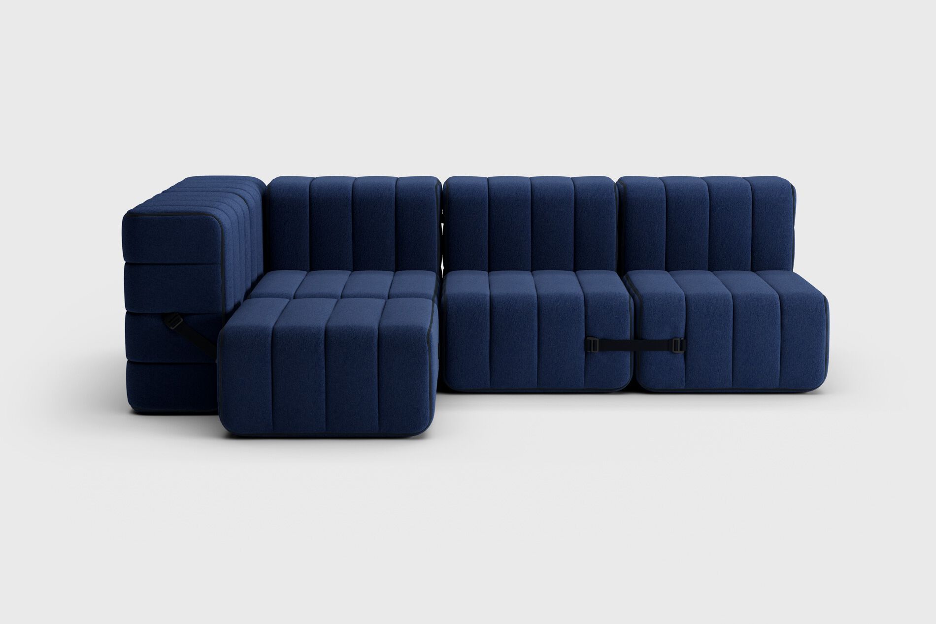 Модульный угловой диван из ткани AMBIVALENZ Curt ARCH-00061719 - Вид №54