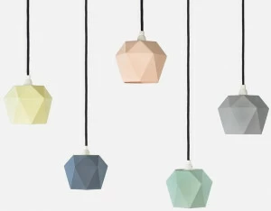 GANTlights Подвесной светильник прямого света из фарфора K