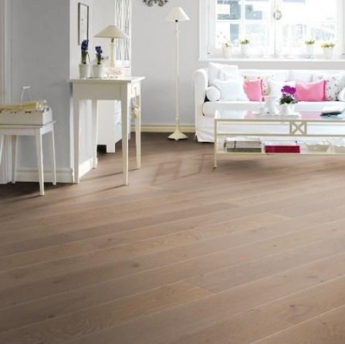 Паркетная доска Haro 4000 Series Top connect Песочно-коричневый выбеленный Саваж 529087 Дуб Рустик с брашью (Текстурированная) 2200х180 мм 1000900643 - Вид №2