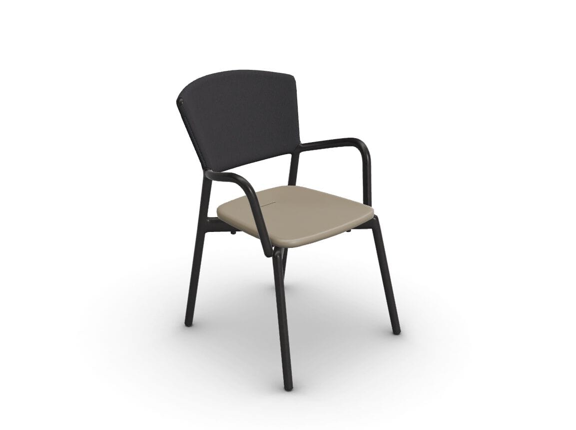 Садовый стул с подлокотниками из Batyline® и смолы RODA Piper ARCH-00110327