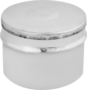 Заглушка внутренняя для трубы Santreyd 110 мм из нержавеющей стали AISI 430 84953930