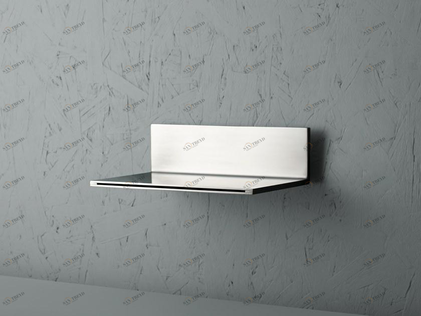 Quadrodesign Настенный излив из нержавеющей стали Complementi sun-id-1440445