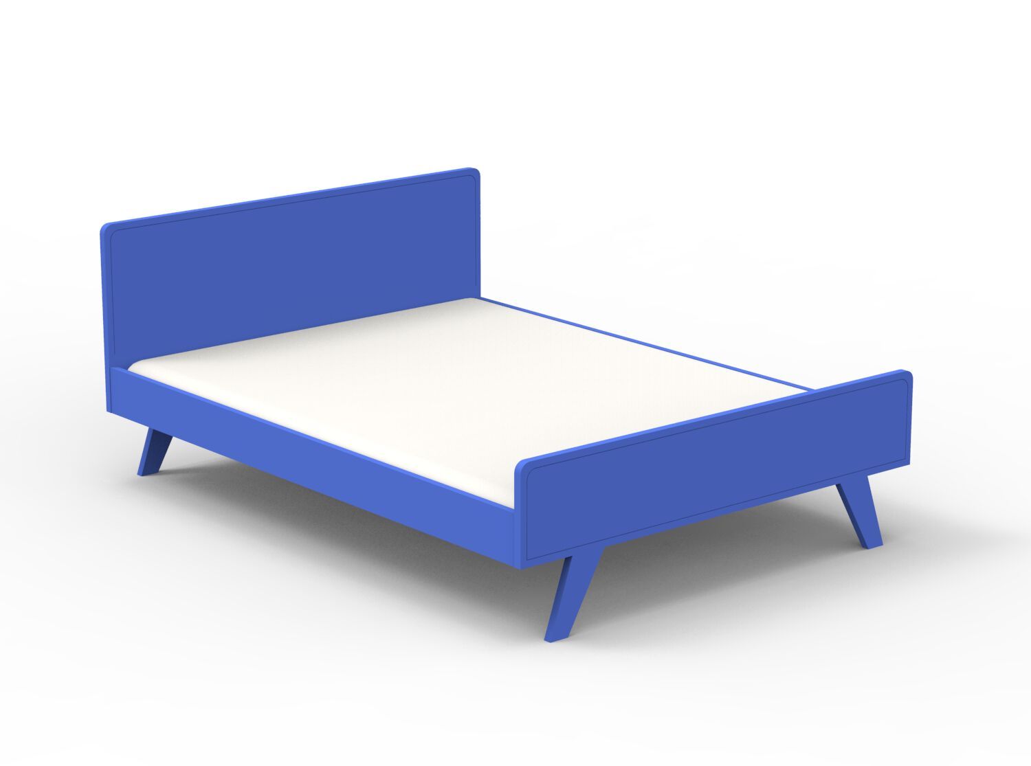 Односпальная кровать из МДФ Mathy by Bols MADAVIN ARCH-00012364 - Вид №16