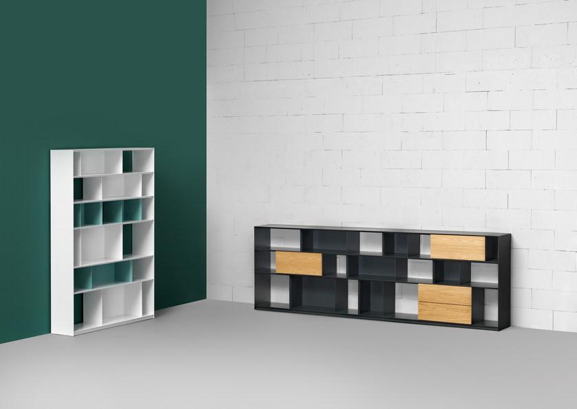 müller möbelfabrikation Модульный лакированный буфет Stack sun-id-1503420 - Вид №3