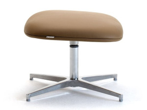 Кожаная вращающаяся спицевая подставка для ног