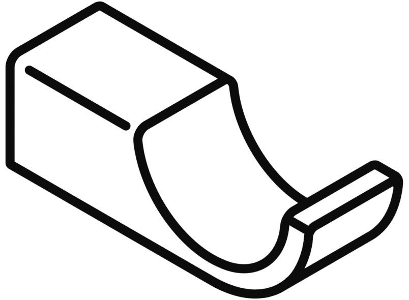 800.90.01090 крюк HEWI System 111 | Polyamid  - Вид №13