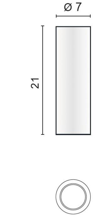 EGOLUCE Алюминиевый светодиодный потолочный светильник  5661  - Вид №6