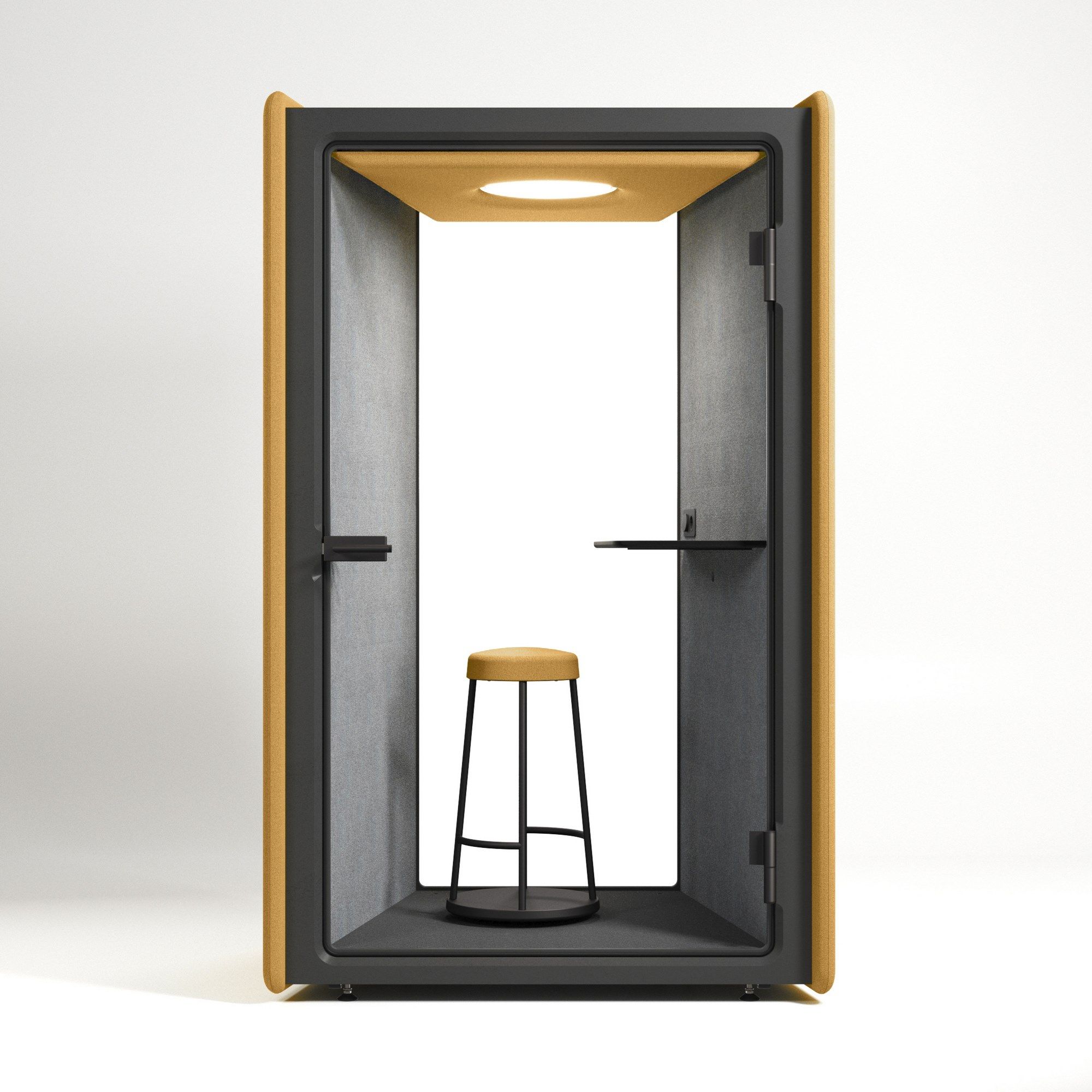 Одноместная акустическая офисная кабина со встроенным освещением Intuit by Softrend BOOTH ARCH-00012220 - Вид №1