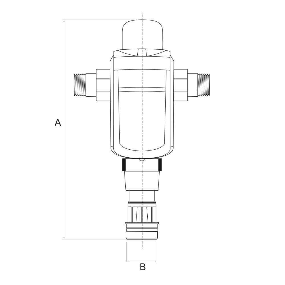 840365 Фильтры ручной обратной промывки Tece  - Вид №2