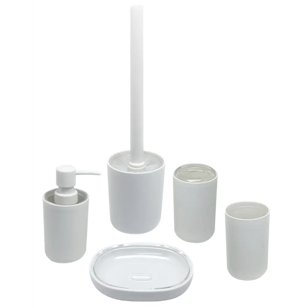 Дозатор для жидкого мыла настольный Vidage «Parma» пластик цвет белый STLM-2204238 - Вид №1