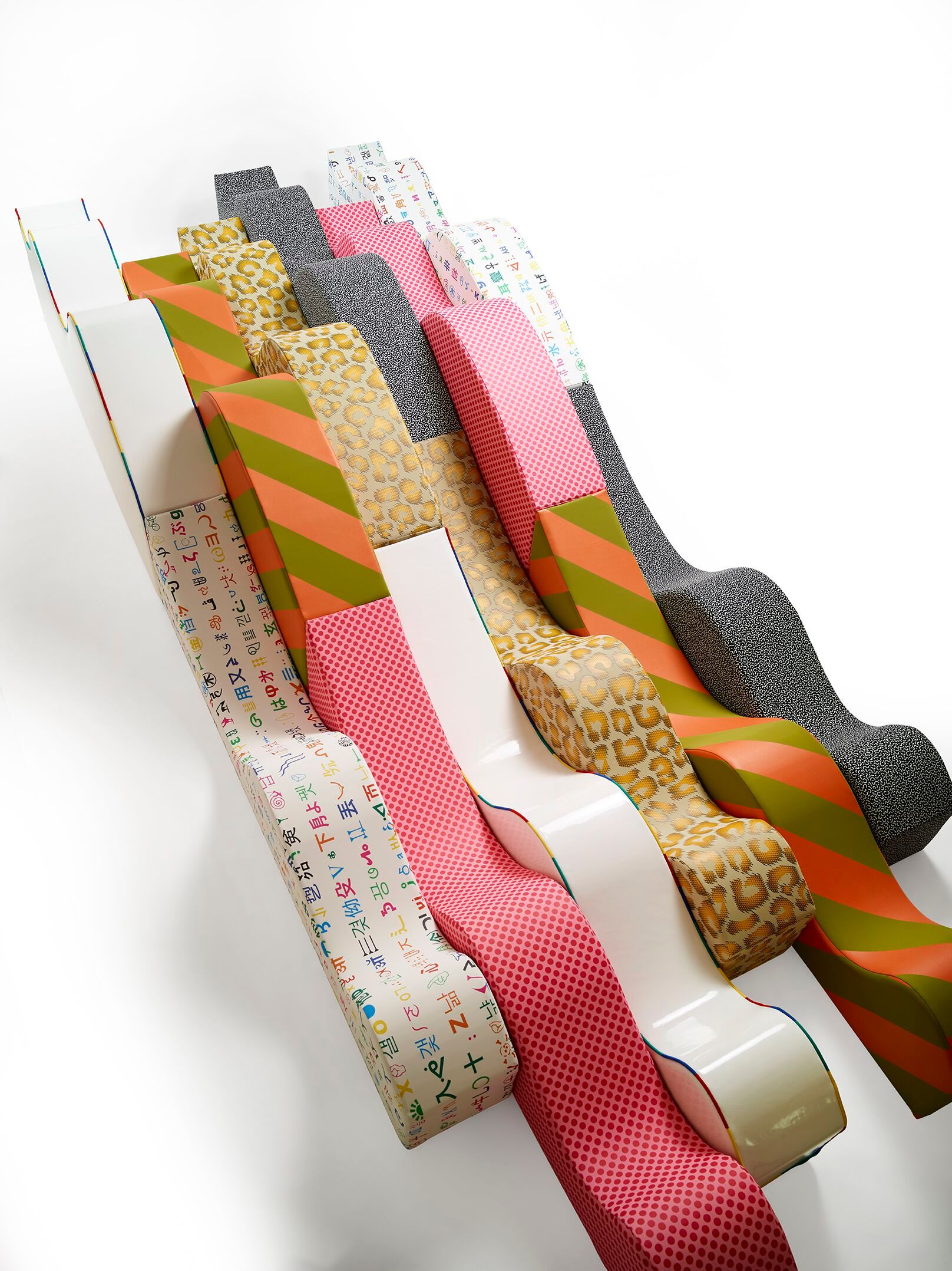 Диван с покрытием из ПВХ Poltronova Superonda ARCH-00102354 - Вид №1