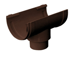 Соединение с водосточным желобом 100