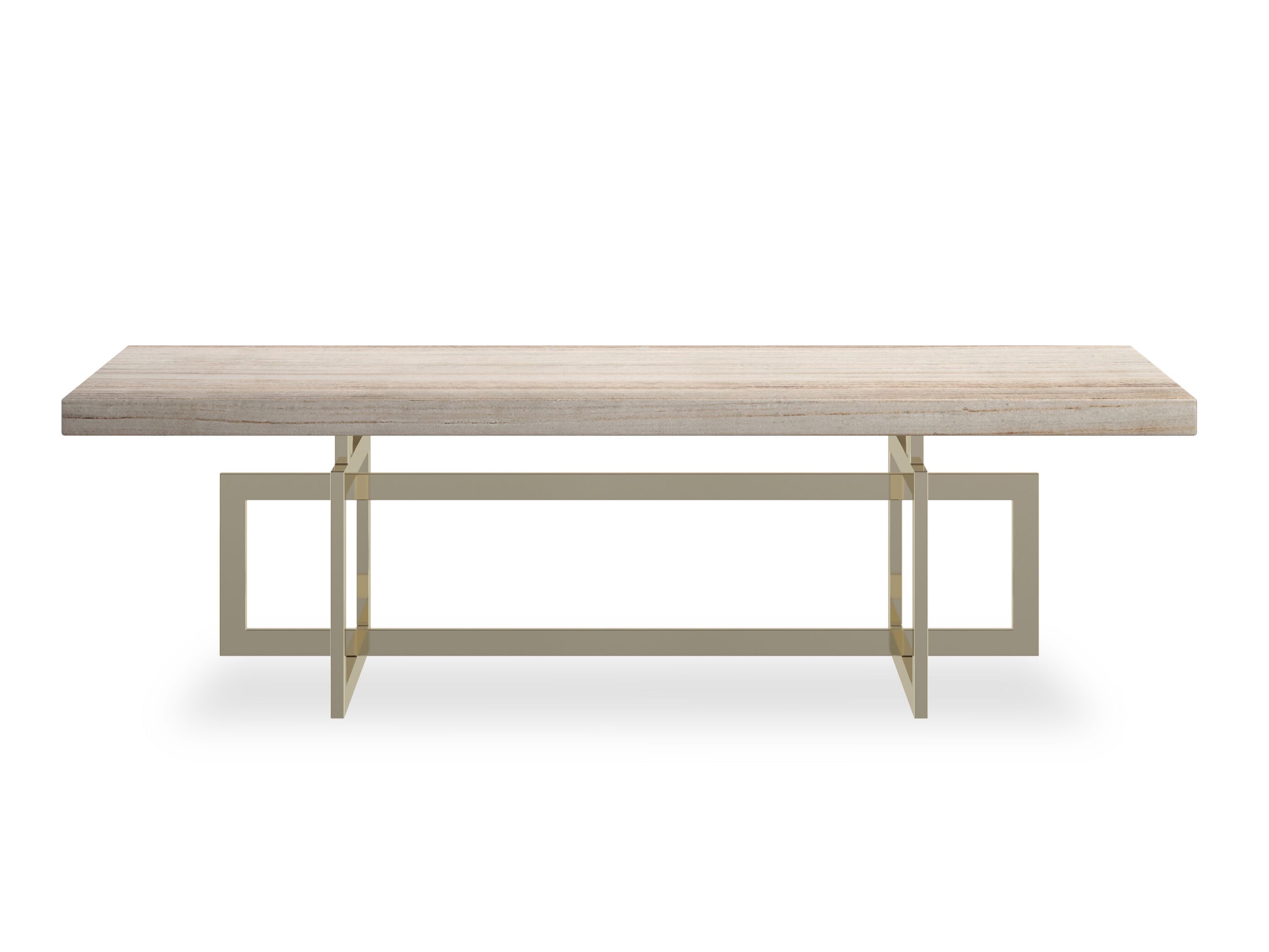 Прямоугольный журнальный столик из песчаника Caracole WISH YOU WERE HERE ARCH-00131074