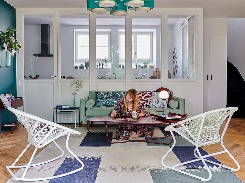 Алюминиевое кресло-качалка Fermob Шестидесятые ARCH-00069600 - Вид №4