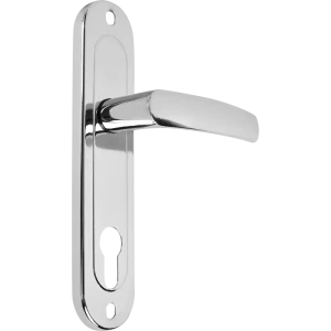 ЗЕНИТ - Дверная ручка входная на планке РФ1-70.02 хром 85382164