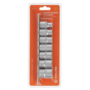 Набор торцевых головок Airline AT-7-31 9106201